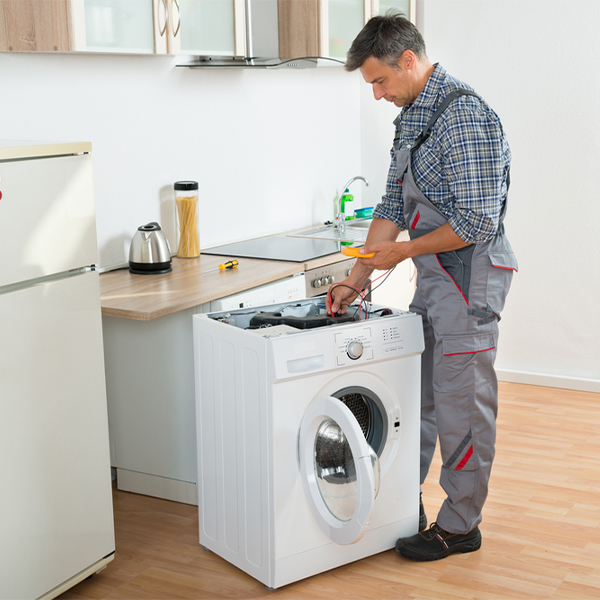 how much should i expect to pay for washer repair services in Roaring Springs Texas